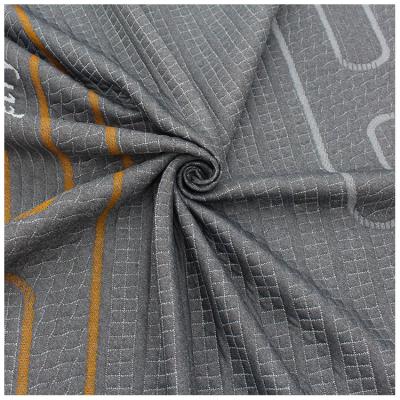 China New Breathable Knitted High Quality Jacquard Polyester Fabric Mattress Fabric Bedding Fabric for sale