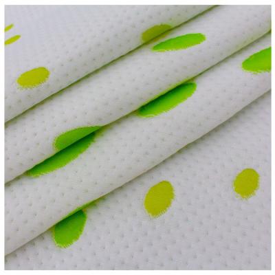 China Water Resistant Factory Outlet Vortex Technology Home Textile Fabric Spin Yarn Dyed Jacquard Knitted Mattress Fabric for sale