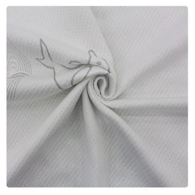 China Manufacturer Direct Selling Knitted Jacquard Air Layer Anti-Static Yarn Dyed Mattress Pillowcase Fabric for sale