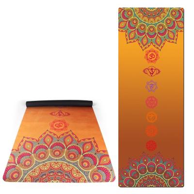 China OEM factory price waterproof natural suede materials yoga mat cheap gym equipment for sale for sale