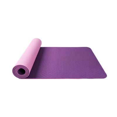 China Hotsell New Waterproof Eco-Friendly Yoga Mat Yoga Pilates Non Slip Double Layer Tape Non Slip Outdoor Yoga Mats for sale