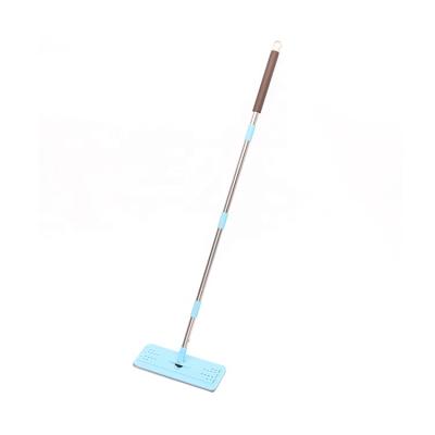 China G-8150 AOYI Sustainable Magic Mop Stick+cleaner Hand Free Microfiber Adjustable Flat Mop for sale