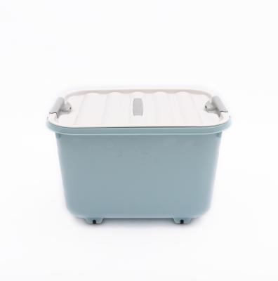 China AOYI 9016 Household Sustainable Items 35L Storage Box Plastic Clothes Organizer for sale