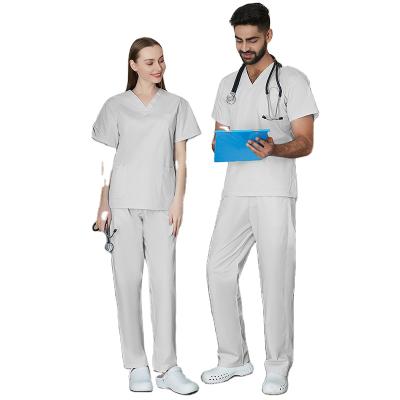 China Good Quality Hospital Nursing Home Shirt And Pants Cheap Loan To Medical Boat Stretch Doctor Scrubs Set Hospital Nurse Uniform for sale