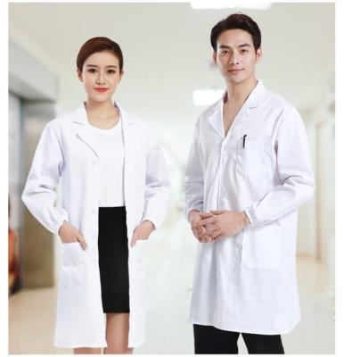 China High Quality Hospital Coverall Anti Pilling Lab Coat Anti Doctor Men Women Hospital Nursing Woman Breathable Medical Uniforms Uniforms for sale