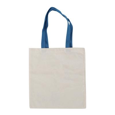 China Extra Custom Handled Women Canvas Bags Solid Color Tote Shopping Blank Canvas Tote Bag Large for sale