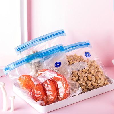 China 15 PCS Sous Vide Folding Bags Electric Custom Food Vacuum Sealer Bag Reusable Food Storage Bags for sale