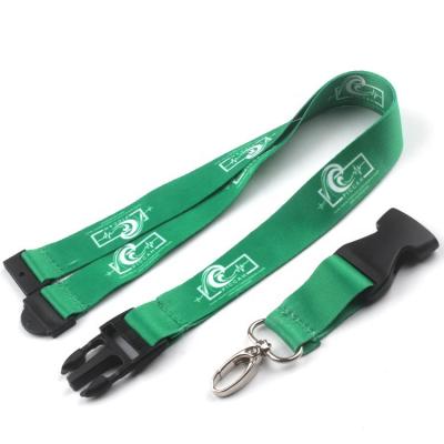 China Polyester Custom Logo Lanyard Sublimation Polyester Neck ID Printing Lanyards With Custom Logo for sale