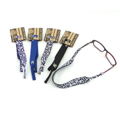 China Festival Gift Promotional Neoprene Sunglasses Strap Holder Glasses Sports Band Strap for sale