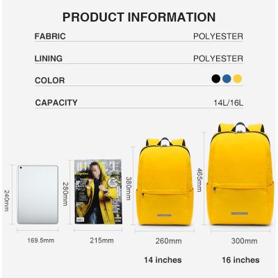 China With Hanke USB Laptop Bag Safty Thoughtful Polyester School Travel Backpack Lightweight Waterproof Backpacks for sale