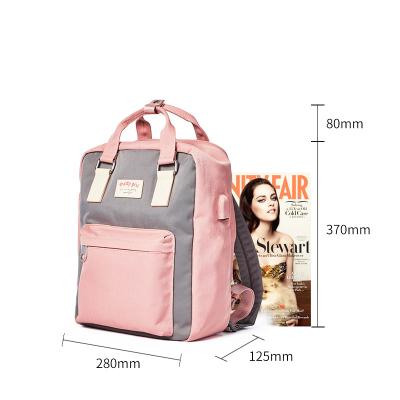 China With USB AJI fashion backpacks china wholesale school backpack for students school bag with usb charger for sale