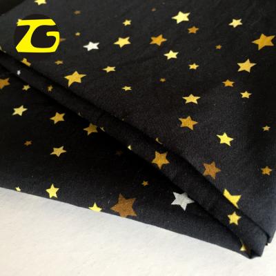 China Breathable 100 cotton poplin fabric with custom galaxy digital printing fabric for dress for sale