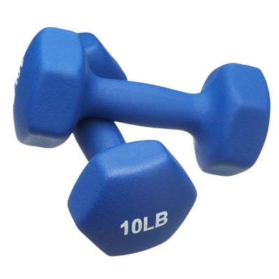 China Free Weight Lfiting Weight 5kg Neoprene Dipping Dumbbell Walking Dumbbell for sale