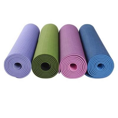 China Eco Friendly Custom Printed Design Fitness Yoga Tape Mat for sale