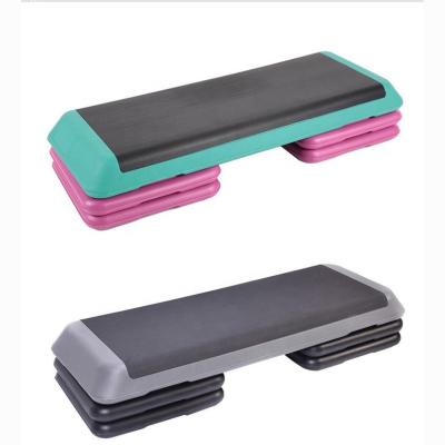 China Yoga Exercise Fitness Step Adjustable Aerobic Training Equipment Aerobic Board for sale