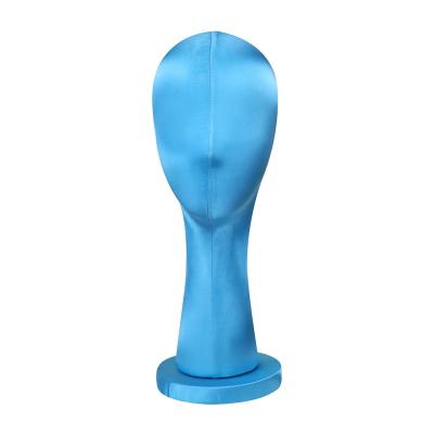 China JELIMATE Other Wholesale High Level Senior Mannequin Velvet Head Glossy Model Store Window Display Props Dress Form Sky Blue 40cm for sale