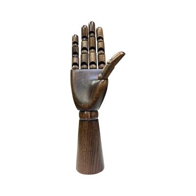 China The Other Realistic Model Props 30 JELIMATE Hand Mannequin Hand Model Props Wooden Adjustable Ring Watch Scarf Display Window for sale