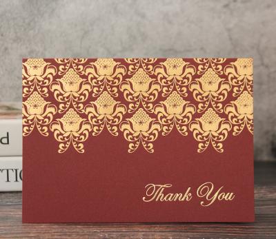 China paper & Wholesale Recycled Cardboard Paper Thank You Greeting Card Postcards With Logo Customized Fancy Design Offset Printing Business Art for sale