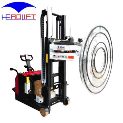 China Factory Capacity 500kg Aluminum Coils Electric Vacuum Lifter With 1500kg Auto-stacker for sale