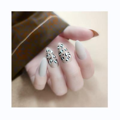 China Wholesale 24PCS/Box Design Nails Art Acrylic Stiletto Nail Tips Artificial Nails For Women Press On Nails for sale