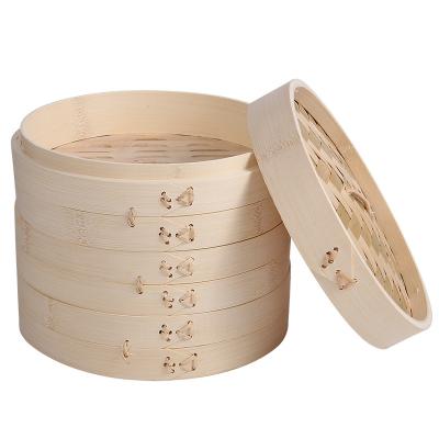 China Sustainable Household Steamed Buns Xiaolongbao Handmade Bamboo And Bamboo Steamers for sale