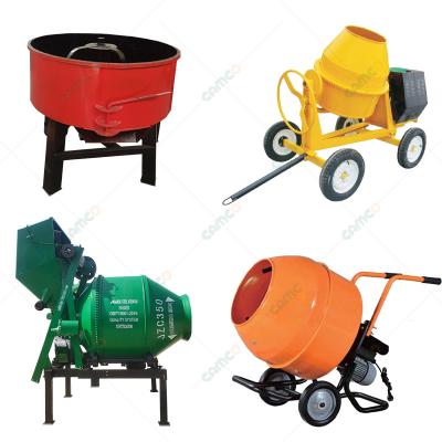 China Gasoline Powered Mobile Concrete Mixer For Construction Te koop