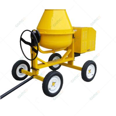 China Mini Electric Portable Concrete Mixer With Two Wheels for sale