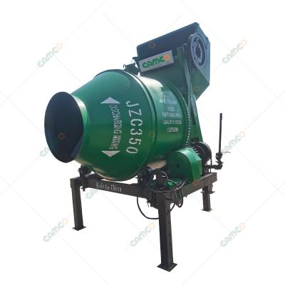 China Electric Engine Towable Cement Mixer JZC350 Mixer Concrete Machine for sale