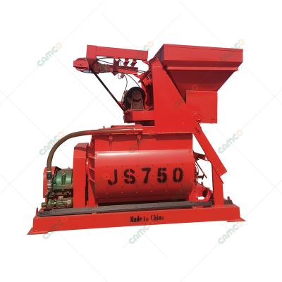 China Good Quality Cement Concrete Mixer Electric Engine Large JS750 for sale