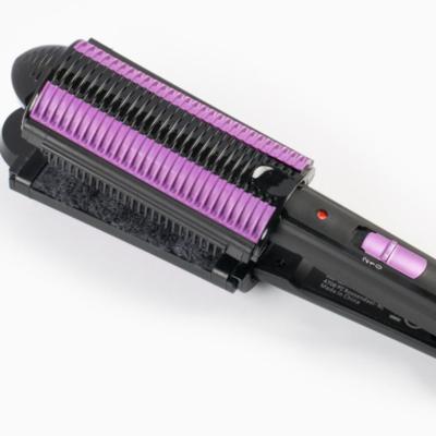 China Invention Patent & Clean Design One Stage Hair Straightening Drier Brush Comb For Sale 110-240V Absorbent Fiber And Organic Evaporation for sale