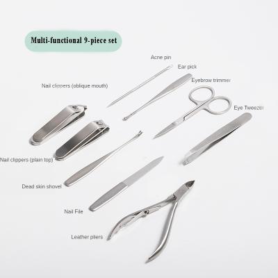 China Fashionable Nail Care Set Stainless Steel Beauty Tool Kit Nail Care Nail Care Clippers One Set for sale