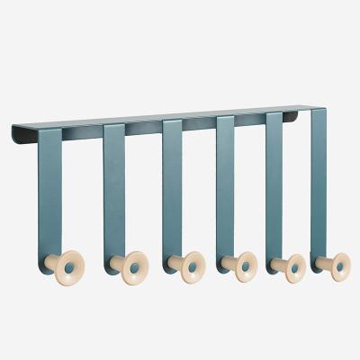 China Viable the door frame behind the towel organizer metal stainless steel hanger above the door hook for sale