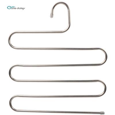 China Cutie Dotey Dotey Pants Hanger Promotional Good Quality Rack Attenuated Pants Rack Pull Out Pants Rack for sale