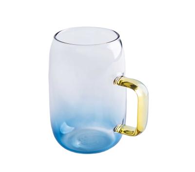 China Cutie Dotey Viable Cold Kettle Glass Set Gradient Kettle Cold Water Kettle Glass Cold Glass for sale