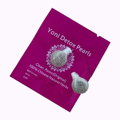 China Vaginal Care 100% Original Vaginal Detox Pearls Wellness yoni pearls private label yoni tampon for sale