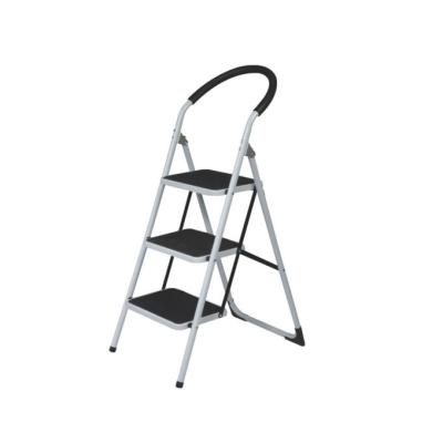 China Folding Ladders 3 Step Tread Folding Step Ladder Kitchen DIY Stools Non-Slip Home Safety Ladders for sale