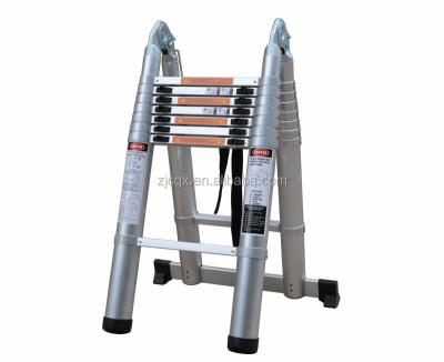 China Telescopic ladders 2m, 2.6m, 3.2m, 3.8m, 4.4m, 5m aluminum telescopic ladder for sale