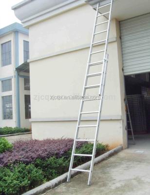 China INDUSTRIAL EXTENSION LADDER 18 TREAD DOUBLE folding ladders for sale