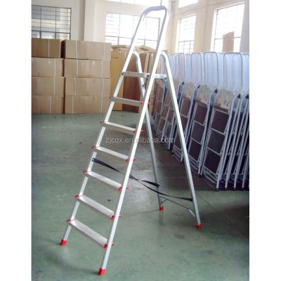 China Folding Ladders 7-Step Ladder Ladder Folding Sneak Household Tool Extendable Heavy Duty Aluminum for sale