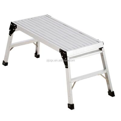 China Folding ladders 48 in. x 16 in. x 20 in. Pro Platform Aluminum Work Platform for sale