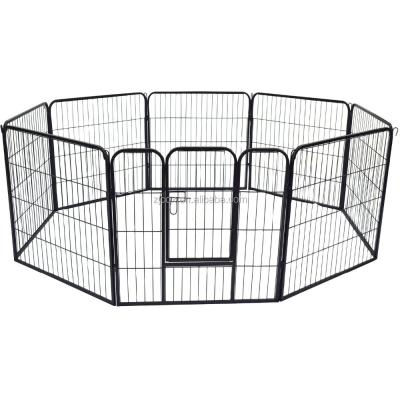 China 80*60 80*80 80*100 Sustainable Steel Fence For Dog Pet for sale