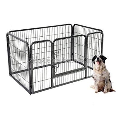 China Sustainable Metal Pet Playpen Exercise Pen For Dogs Cats Heavy Duty Folding Out Door Fence Panels 4 Piece for sale