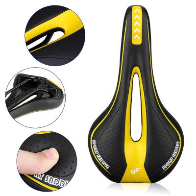 China Bicycle Seat Bike Racing Soft Breathable PU Cushion Ergonomic Saddle Bicycle Seat Saddle MTB Road Bike Saddle Mountain for sale