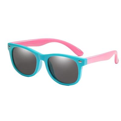 China GLASSES New UV400 Kids Polarized Sunglasses Boys Girls Silicone Sun Glasses For Kids for sale