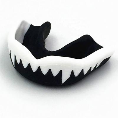 China 100% High Quality Custom EVA Food Grade Teeth Grinding Cheap Mouth Guard For Sports Soccer Basketball Thai Boxing for sale