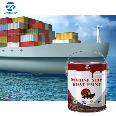 China Protección UV Pintura para buques marinos Antirrusta Polyurethane Pintura marina en venta