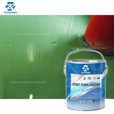 China Customization Self Leveling Epoxy Floor Coating Two Part Epoxy Paint Seamless Finish for sale