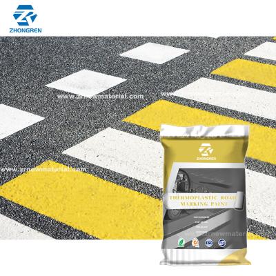 China High Compressive Strength Yellow Thermoplastic Road Paint for Road Marking on Highways for sale