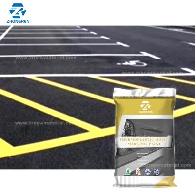 China Anti Skid Thermoplastic Road Paint For Traffic Marking 150C-220C Heating Temperature for sale