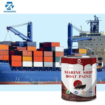 China 25Kg Industrial Water Based Marine Paint Anti Corrosion Boat Hull Coating for sale